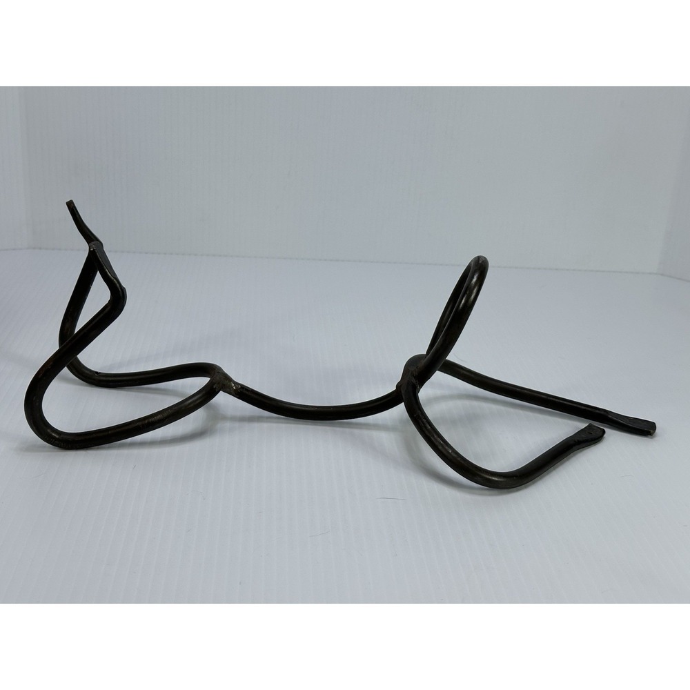 Wine Bottle Holder Stand Metal Drinking Stickman Figure Unique Wine Stamped CM